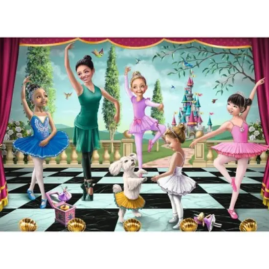 Ravensburger Ballet Rehearsal Kids' Jigsaw Puzzle - 60pc image {2}