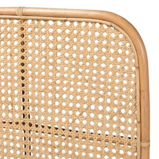 Queen Linette Natural Rattan Headboard Brown - bali & pari image {3}