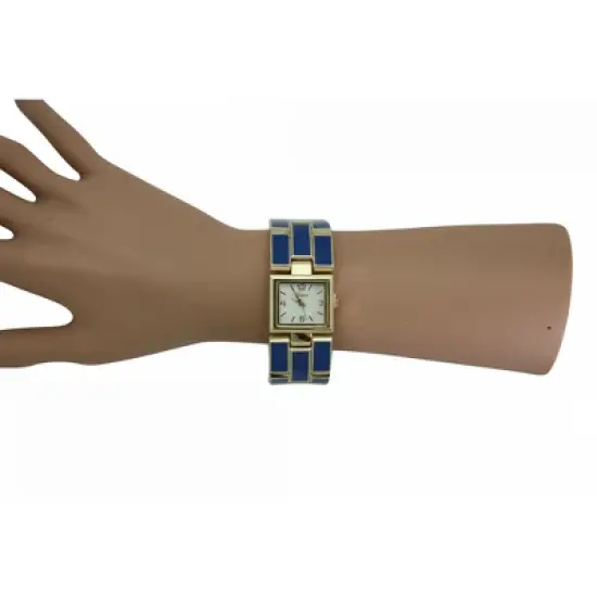 OLIVIA PRATT COLORFUL AND GOLD DETAILS BANGLE WATCH image {2}