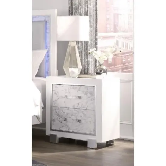 NicBex Dresser for Bedroom,Chest of Drawers with Round Knobs,Modern Freestanding Dresser,Storage Dressers for Bedroom image {1}