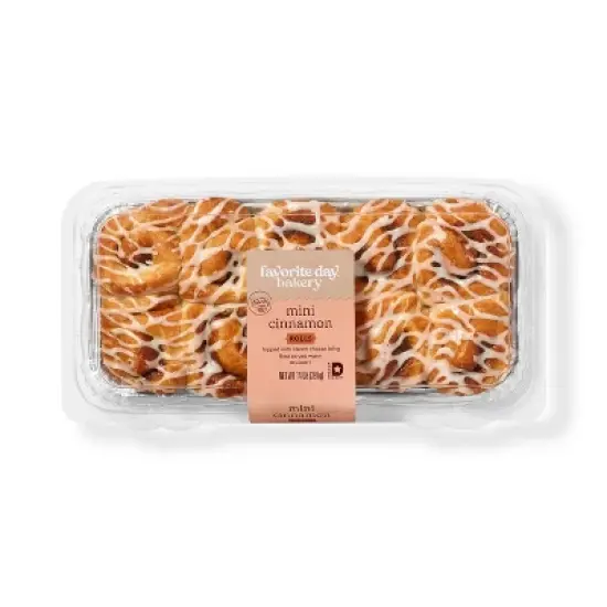 Mini Cinnamon Rolls - 14oz/10ct - Favorite Day&trade; image {3}