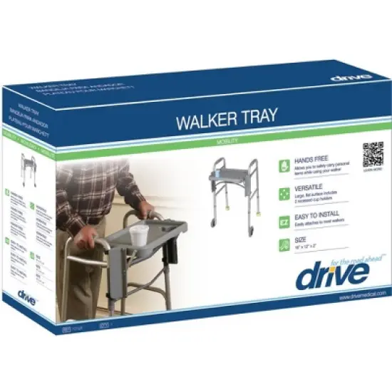 Drive Medical Walker Tray with Cup Holders image {2}