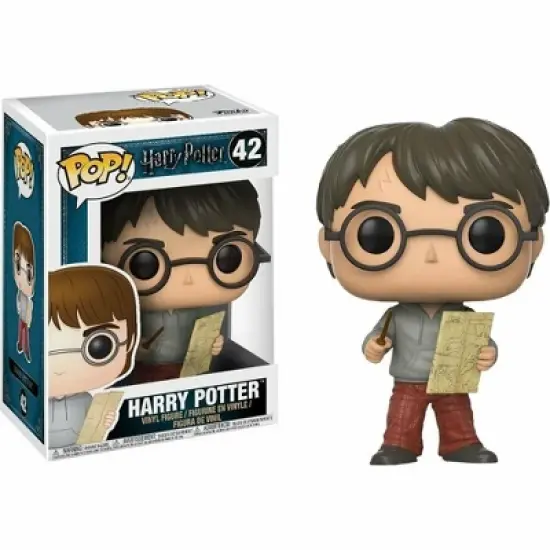 Funko Pop! Movies We Love: Harry Potter Prisoner of Azkaban - Harry with the Marauders Map image {1}