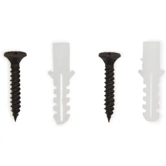 Farmlyn Creek 3 Pack Cast Iron Coat Hooks with Screws, Wall Mounted, Vintage Design (White, 8.3 in) image {6}