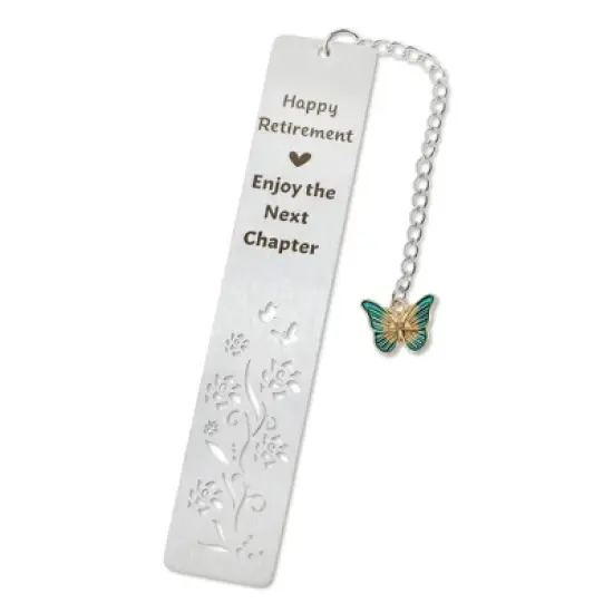 Unique Bargains Bookmarks Silver Tone 1 Pc image {6}