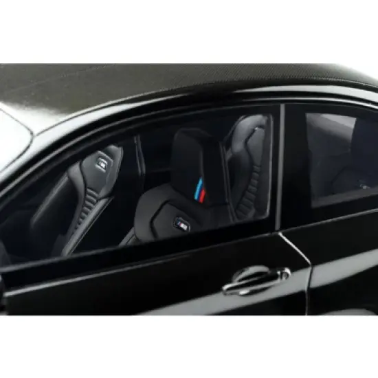 2021 BMW M2 Competition Lightweight Performance Black 1/18 Model Car by GT Spirit image {2}
