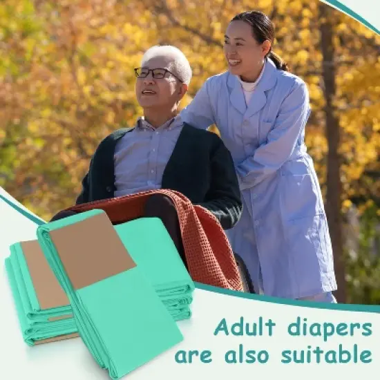 Itopfox 3-Pack Diaper Disposal Bags for 1650 Diapers, Lavender Scented, Fits DEKOR Classic Pails, Extra Thick & Leak-Proof image {6}