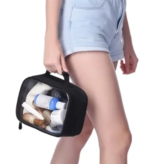 Byootique Travel Toiletry Bag Portable Cosmetic Storage Organizer image {4}