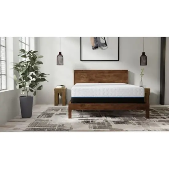 NicBex 14 Inch King Memory Foam Mattress, Copper Mattress Infused with Gel Comfort Layer for Bedroom image {3}