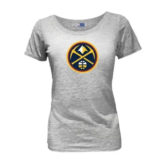 NBA Denver Nuggets Women's Short Sleeve Burnout Scoop T-Shirt image {4}