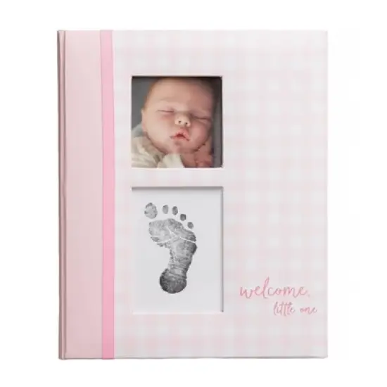 Pearhead Gingham Baby Memory Book image {9}