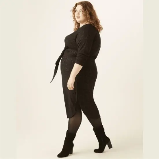 Molly & Isadora Women's Tie-Waist Midi Dress image {2}