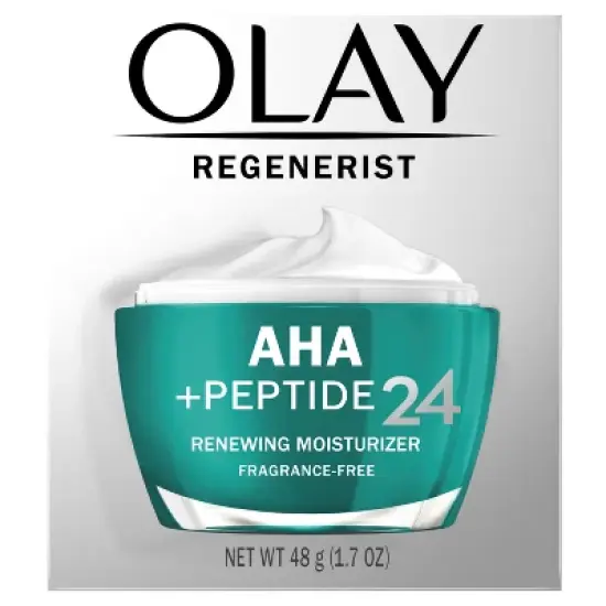 Olay Regenerist AHA + Peptide 24 Face Moisturizer - 1.7 oz image {7}