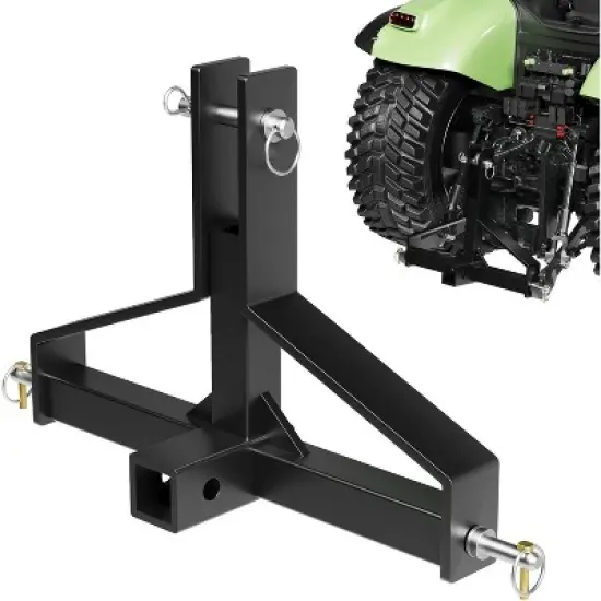 3-Point Quick Hitch &ndash; Heavy-Duty Category 1 Hitch with 2" Receiver for Tractors & Farm Equipment image {8}