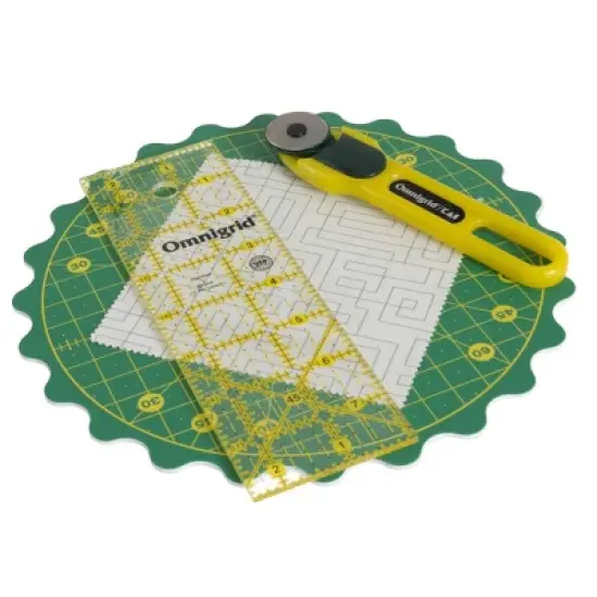 Omnigrid 8" 360 Rotating Cutting Mat image {4}