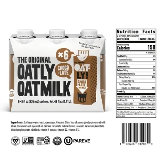 Oatly Oatmilk Non-Dairy Milk image {2}