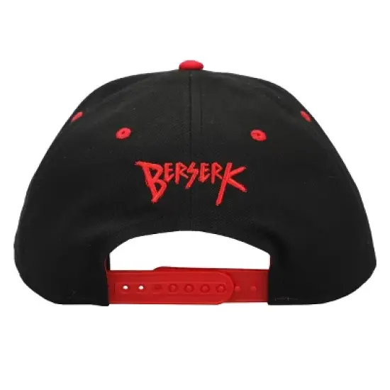 Berserk Japanese Logo Men's Black Baseball Cap image {4}