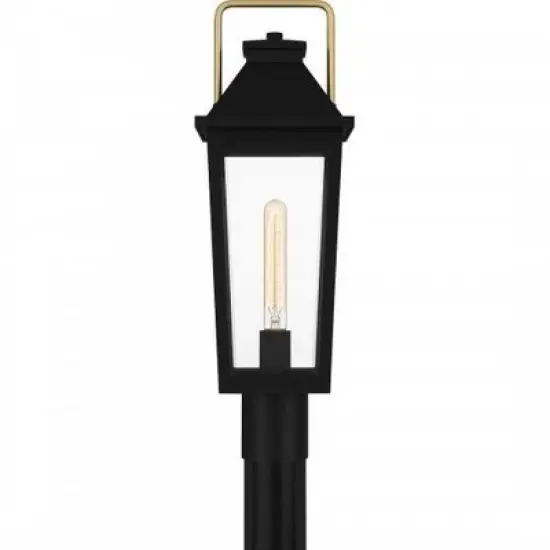 Quoizel Lighting Buckley 1 - Light Post Light in  Matte Black image {2}