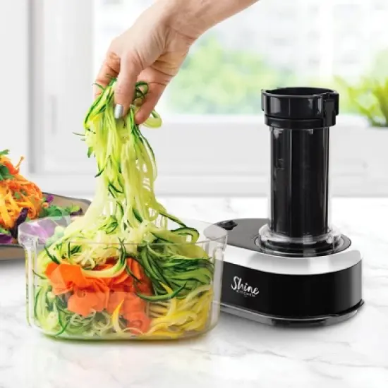 Shine Kitchen Co. Electric Spiralizer &ndash; Black image {1}