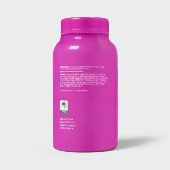 Hair, Skin, & Nail Supplement Gummies - Strawberry - 120ct - up&up&trade; image {3}