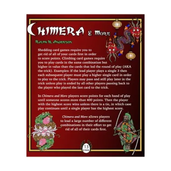 Chimera & More Board Game image {1}