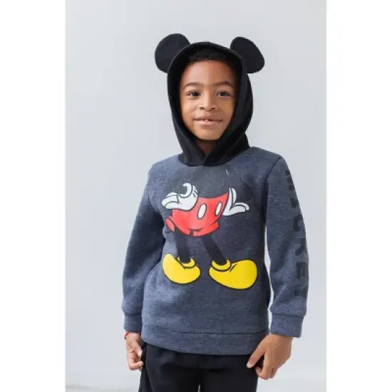 Disney Mickey Mouse Winnie the Pooh Fleece Cosplay Pullover Hoodie Toddler image {4}
