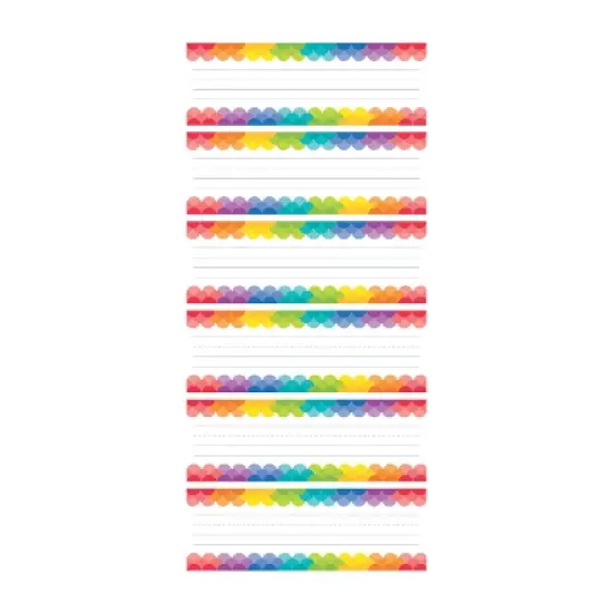 Creative Teaching Press Rainbow Scallops Name Plates, 36 Per Pack, 6 Packs image {2}