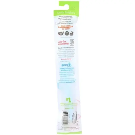 Preserve Soft Bristle Toothbrush Blue- 6 ct image {2}