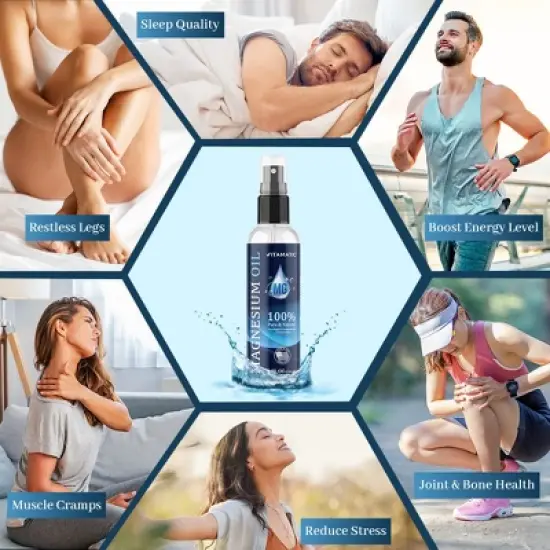 Pure Magnesium Oil Spray - 8 Oz image {7}