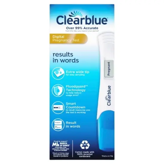 Clearblue Digital Pregnancy Test image {1}