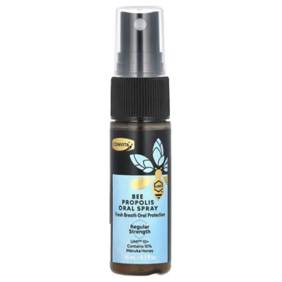 Comvita Bee Propolis Oral Spray, Regular Strength, UMF 10+, 0.7 fl oz (20 ml) image {2}