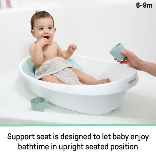 Ingenuity Room to Soak 4-in-1 Baby Tub - Gray image {5}