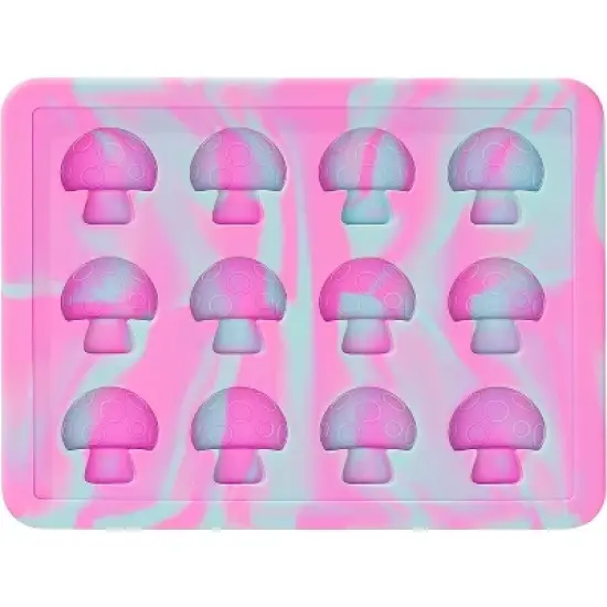 Magical Butter Machine Mushroom Silicone Non-Stick Gummy Trays (Multicolored) image {3}