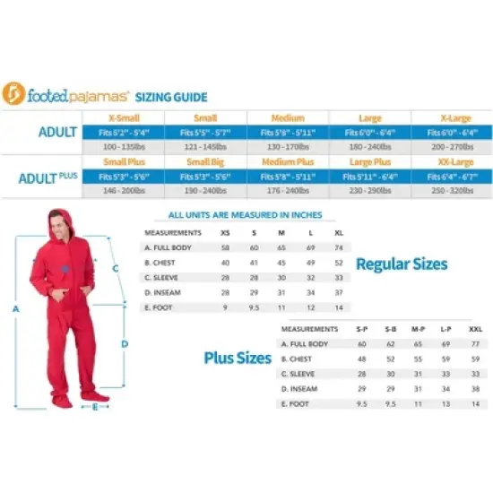 Footed Pajamas - Emerald Green Adult Fleece Onesie image {1}