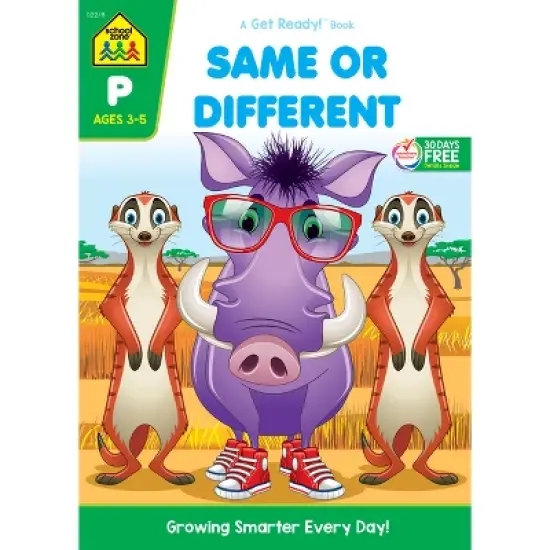 School Zone Same or Different Workbook - (Paperback) image {6}