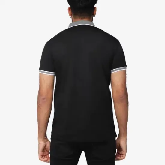 X RAY Men's Basic Short Sleeve Polo Shirt image {1}