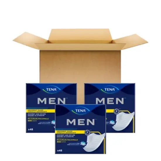 TENA Incontinence Protective Guards for Men - Maximum Absorbency - 144ct image {1}