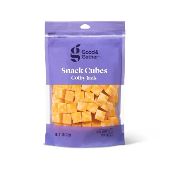 Colby Jack Cheese Cubes - 8oz - Good & Gather&trade; image {3}