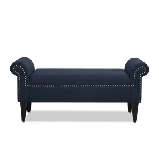Jennifer Taylor Home Kathy Roll Arm Entryway Accent Bench image {14}