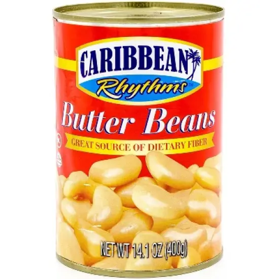Caribbean Rhythms Butter Beans - 14.1oz image {3}