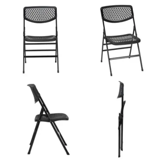COSCO Ultra Comfort Commercial XL Plastic Folding Chair image {4}