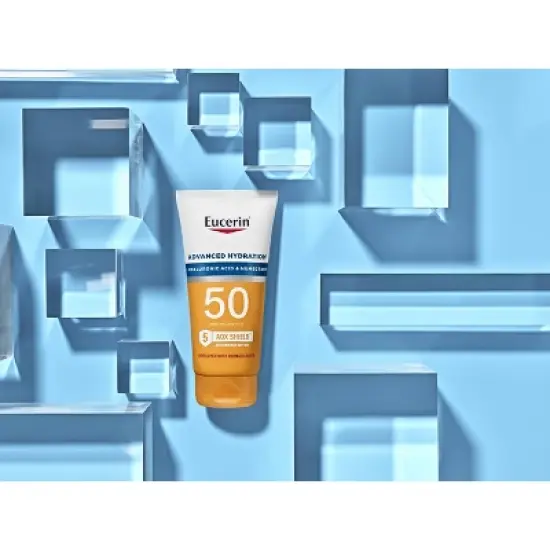 Eucerin Advanced Hydration Sunscreen Lotion - SPF 50 - 5 fl oz image {4}