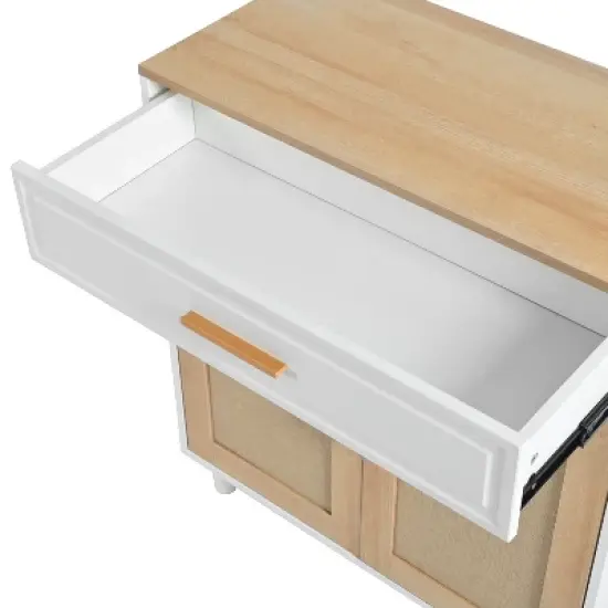 Racxily Furniture Style Cat litter box Cat house With Sisal Scratching Door Charging Socket Cat Friendly Furniture image {9}