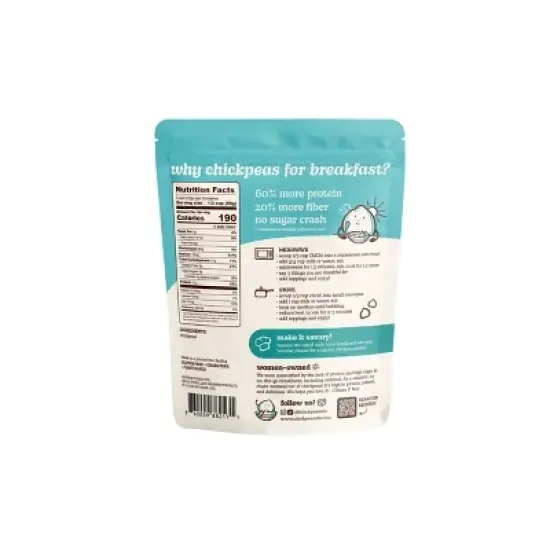 ChiChi Original Protein Chickpea Hot Cereal - 8.8oz image {1}