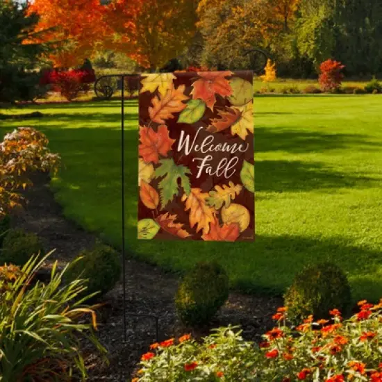 Briarwood Lane Garden Flag 12x18 For Outdoor Leaf Toss Fall For Fall Garden Flag Flags For Outside image {3}