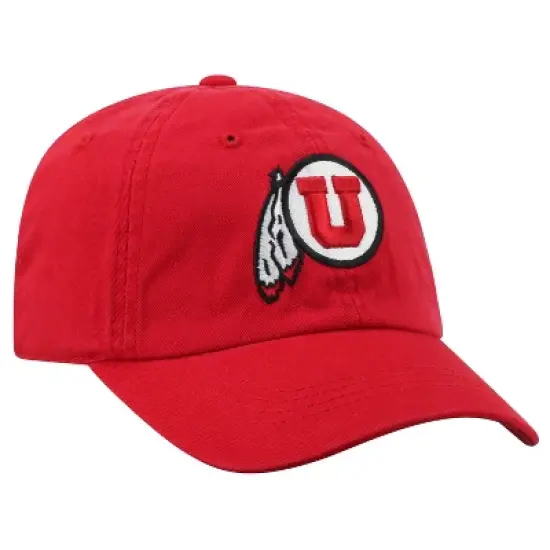 NCAA Utah Utes Captain Unstructured Washed Cotton Hat image {1}