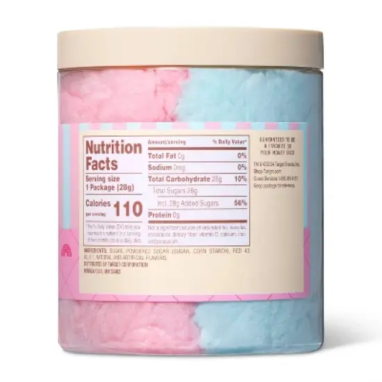 Cherry and Blue Raspberry Cotton Candy - 1oz - Favorite Day&trade; image {1}