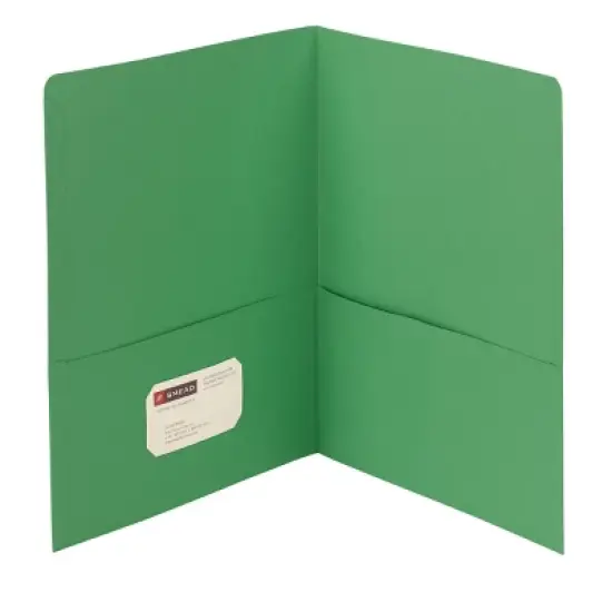 Smead Two-Pocket Heavyweight Folder, Letter Size, 25 per Box image {5}