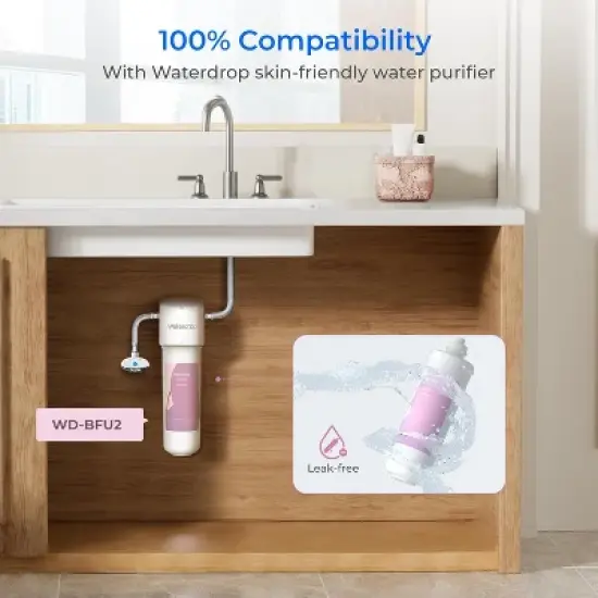 Waterdrop BFU2F Replacement Filter for WD-BFU2 for Face Care image {8}