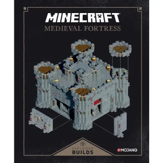 Minecraft Exploded Builds - by Mojang Ab (Hardcover) image {1}